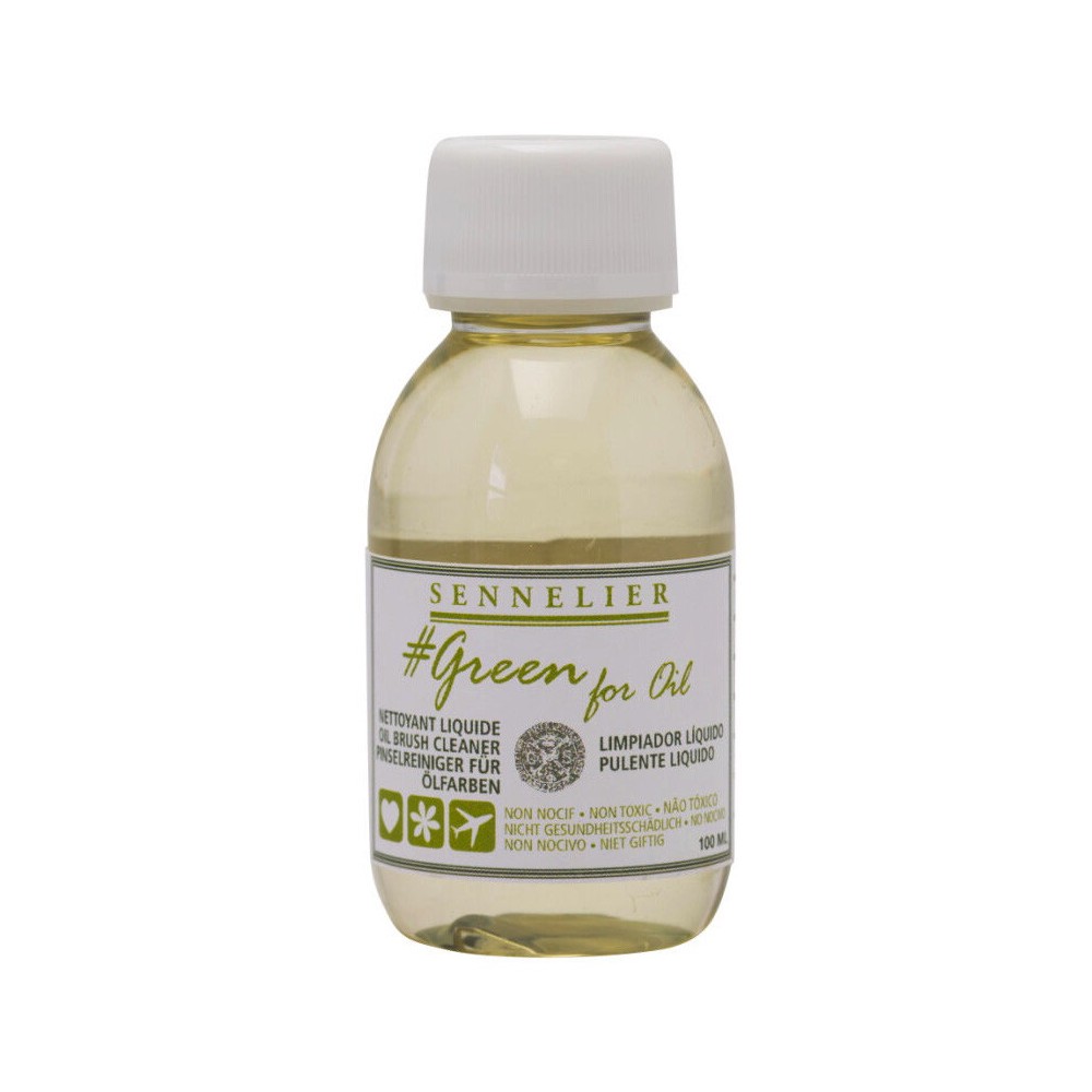 Oil brush cleaner Green For Oil - Sennelier - 100 ml