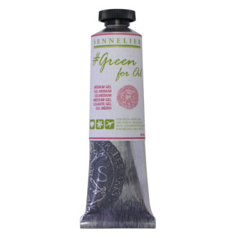 Medium żelowe Green For Oil - Sennelier - 40 ml