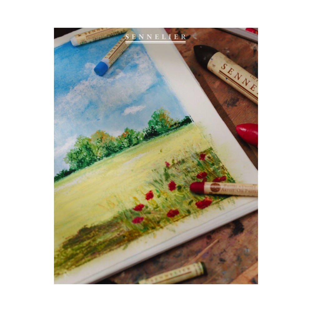 Oil pastel pad - Sennelier - 24 x 32 cm, 340 g, 12 ark.