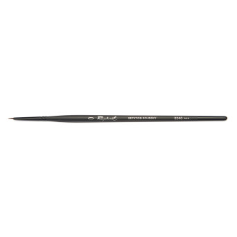 Round, synthetic bristles, Stradivarius brush, 8340 series - Raphael - no. 0