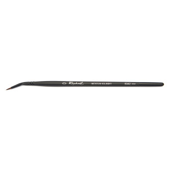 Curved round, synthetic bristles, Stradivarius brush, 8342 series - Raphael - no. 0