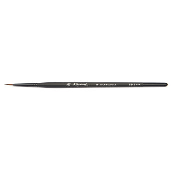 Fine round, synthetic bristles, Stradivarius brush, 8344 series - Raphael - no. 2/0