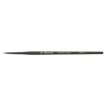Fine round synthetic bristles Stradivarius brush 8344 series - Raphael - no. 5/0