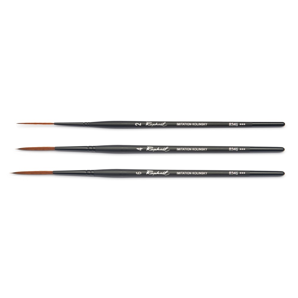 Liner synthetic bristles Stradivarius brush 8346 series - Raphael - no. 4