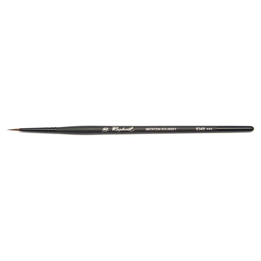 Round synthetic bristles Stradivarius brush 8348 series - Raphael - no. 2/0