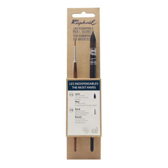 The Must Haves watercolor brush set - Raphael - 2 szt.