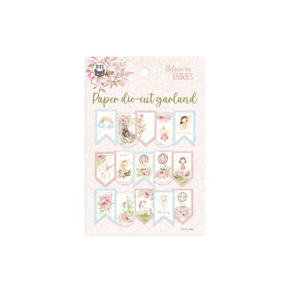 Paper die cut - Piątek Trzynastego - Believe in Fairies