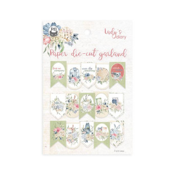 Paper die-cut garland - Piątek Trzynastego - Lady's Diary