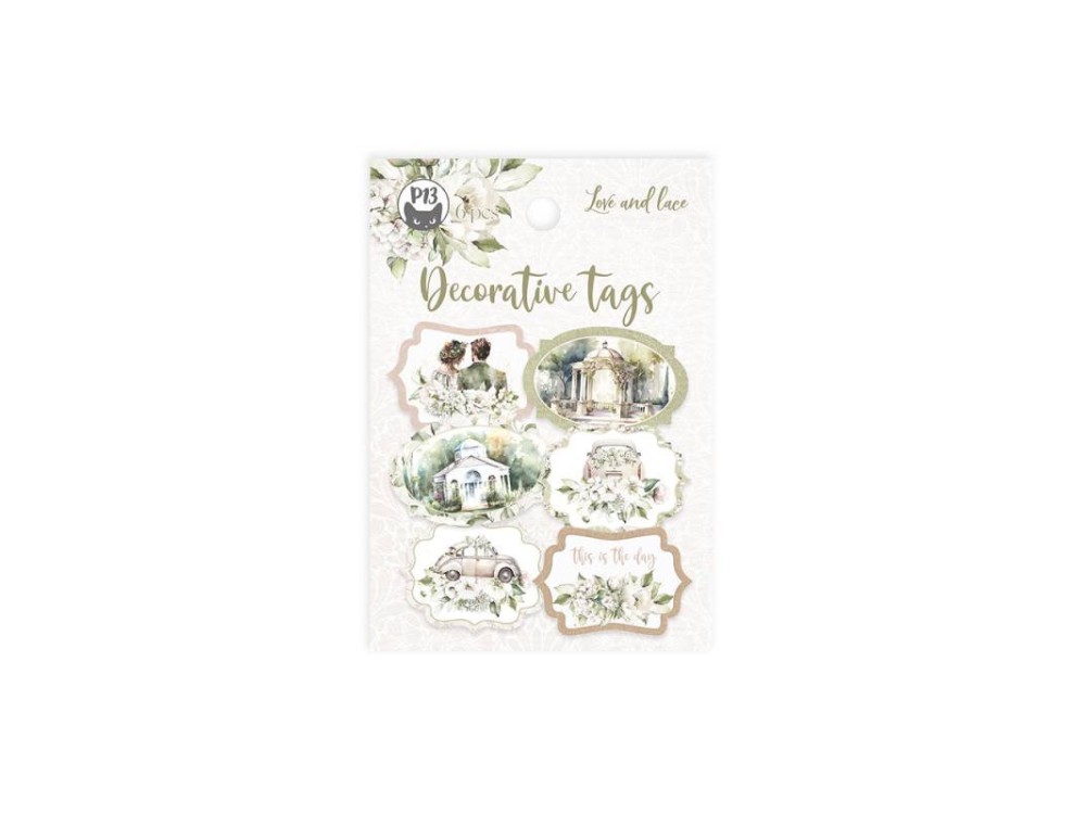 Tags - Piątek Trzynastego - Love and lace 04 6 pcs.