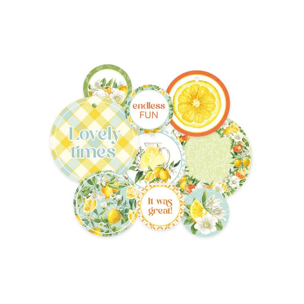 Zestaw tagów - Piątek Trzynastego - Fresh Lemonade 01 9 szt.