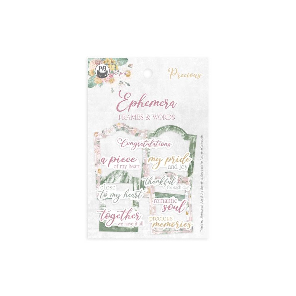Frames and Words - Piątek Trzynastego - Precious 12 pcs.