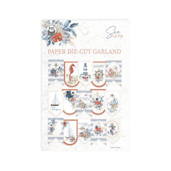 Paper die-cut garland - Piątek Trzynastego - Sea la vie