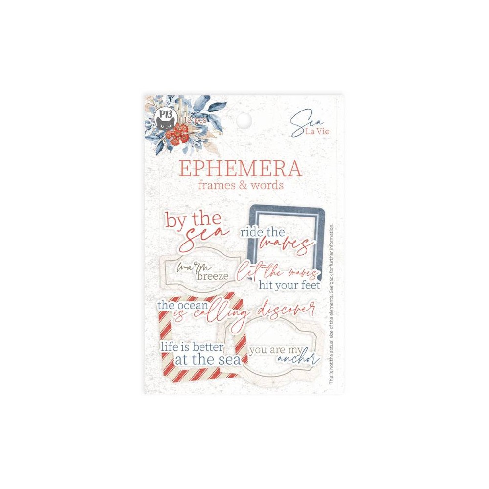 Frames & Words - Piątek Trzynastego - Sea la vie 12 pcs.
