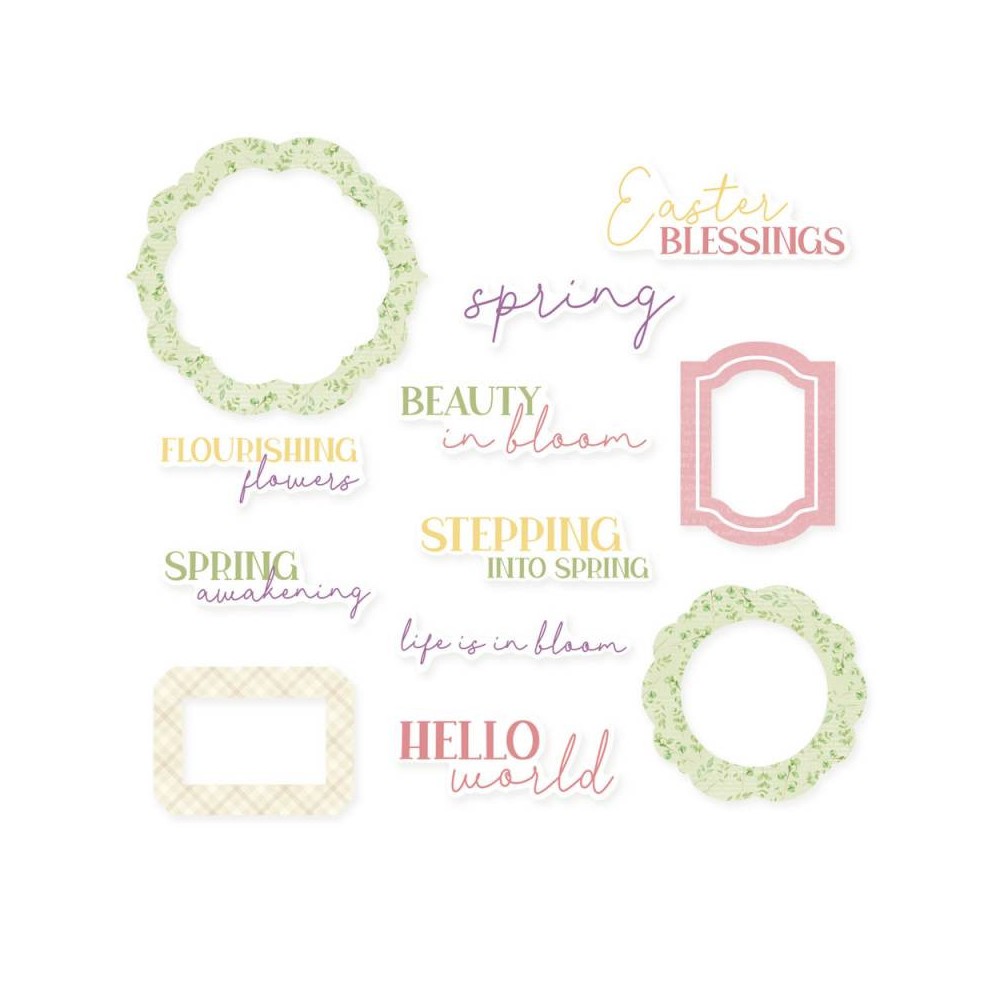 Frames & Words - Piątek Trzynastego - Spring is Calling 12 pcs.