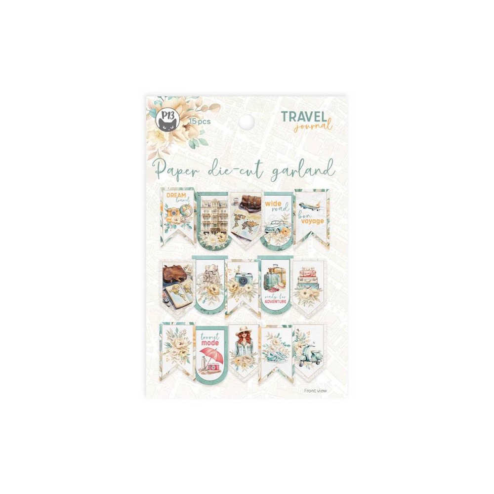 Banerek papierowy - Piątek Trzynastego - Travel Journal