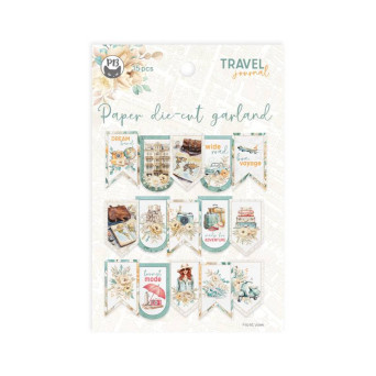 Paper die-cut garland - Piątek Trzynastego - Travel Journal