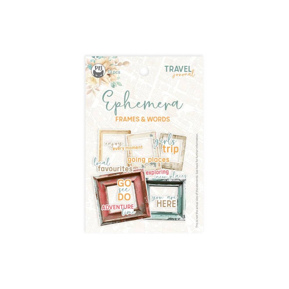 Frames & Words - Piątek Trzynastego - Travel Journal 13 pcs.