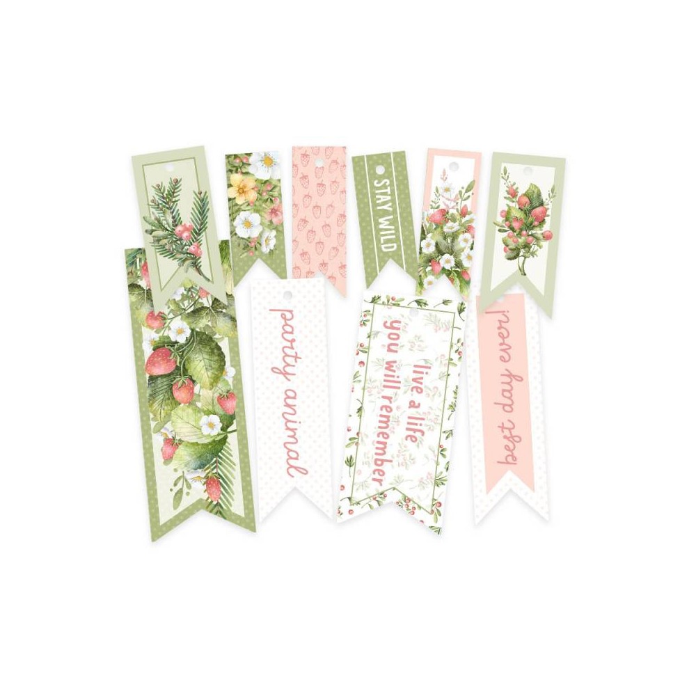 Decorative tags - Piątek Trzynastego - Woodland cuties 02 10 pcs.