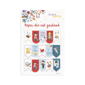 Paper die-cut garland - Piątek Trzynastego - You can be