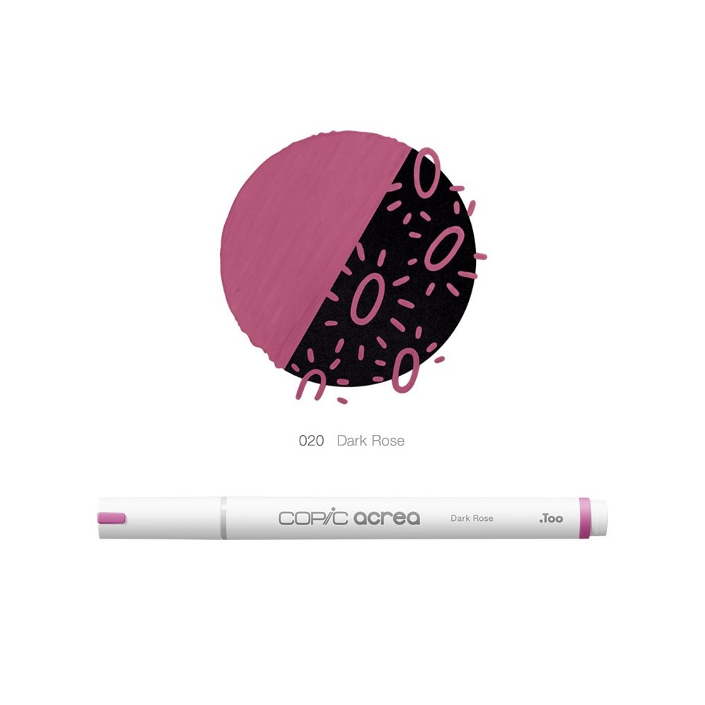 Copic Acrea water-based pigment marker - 020 Dark Rose