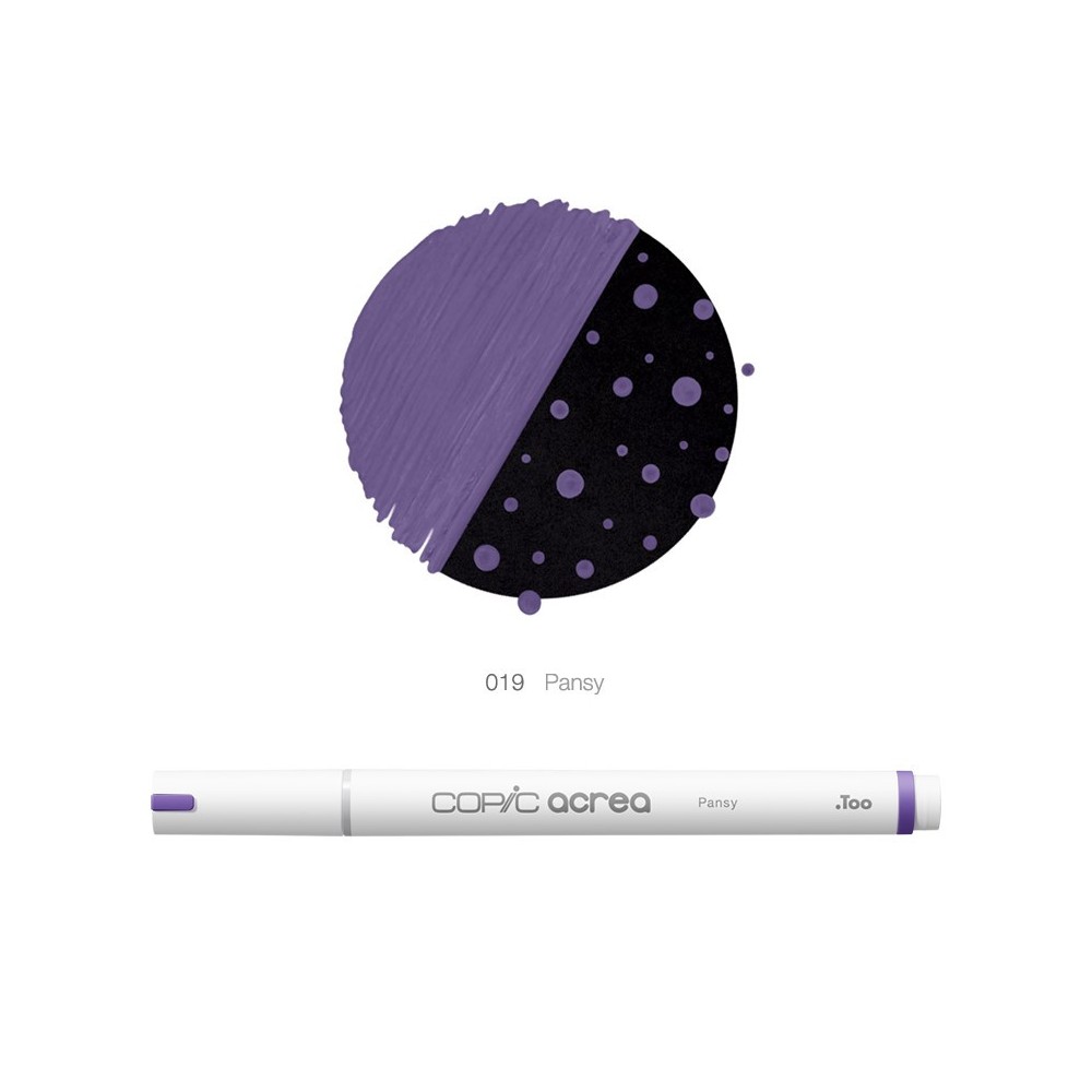 Pisak pigmentowy Copic Acrea - 019 Pansy