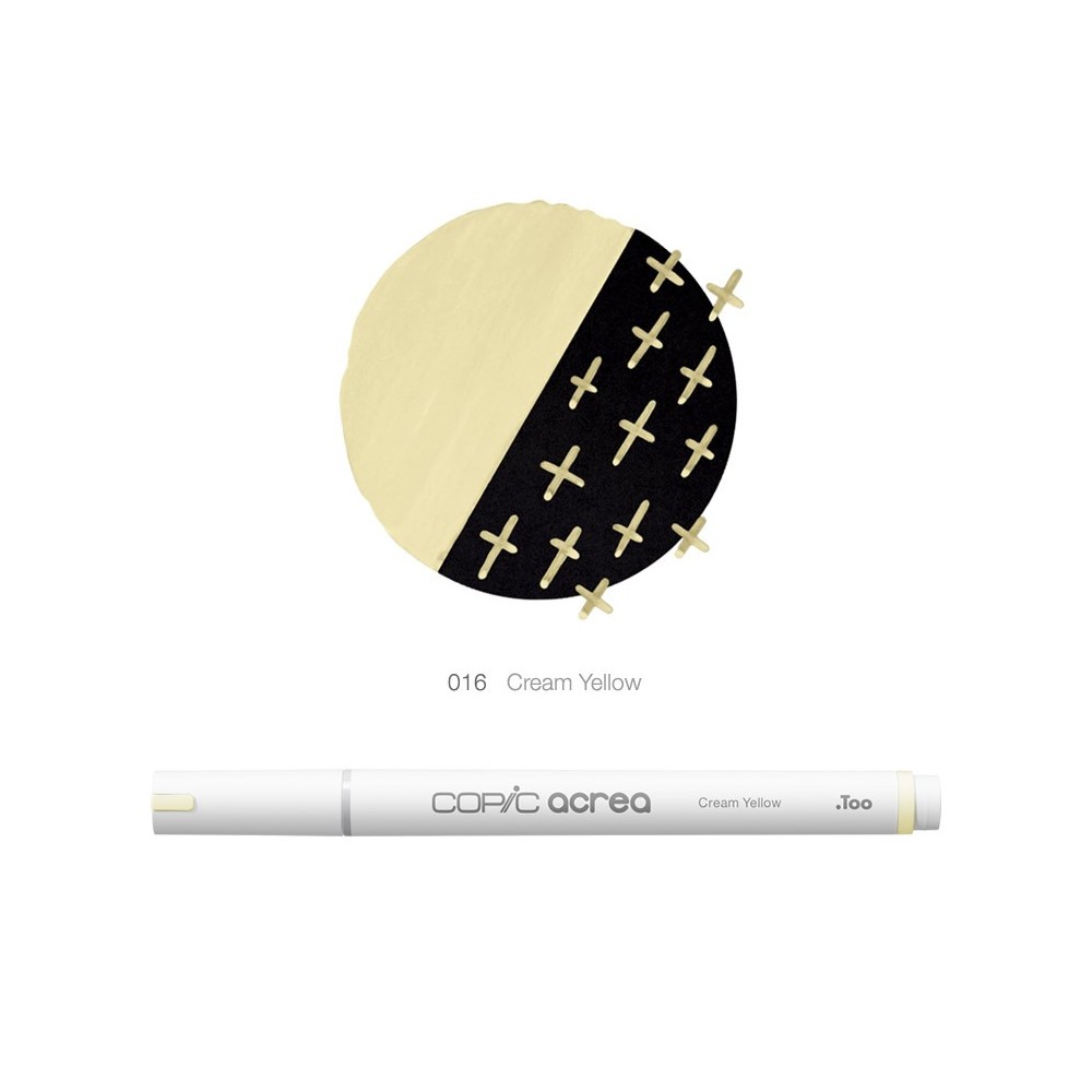 Pisak pigmentowy Copic Acrea - 016 Cream Yellow