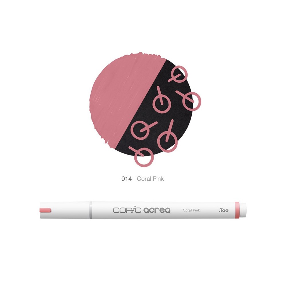Pisak pigmentowy Copic Acrea - 014 Coral Pink