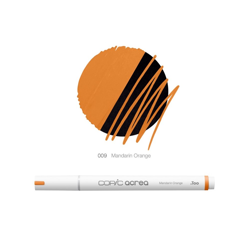 Pisak pigmentowy Copic Acrea - 009 Mandarin Orange