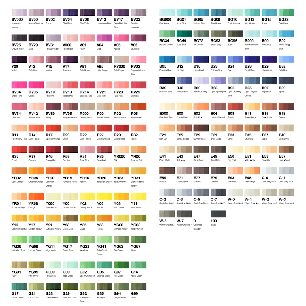 Copic Ciao dual-tip alcohol-based marker - W-5 Warm Gray No. 5