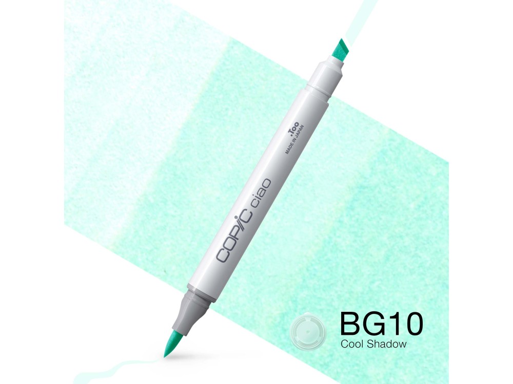 Copic Ciao dual-tip alcohol-based marker - BG10 Cool Shadow