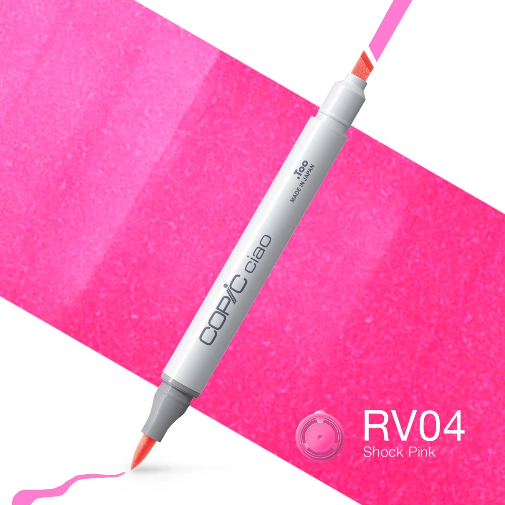 Marker dwustronny Copic Ciao - RV04 Shock Pink