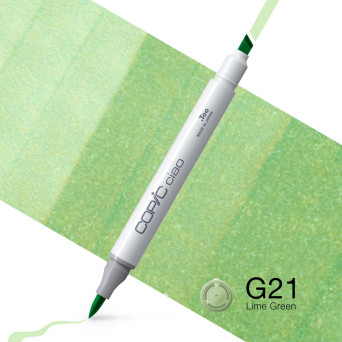 Marker dwustronny Copic Ciao - G21 Lime Green