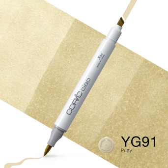 Copic Ciao dual-tip alcohol-based marker - YG91 Putty