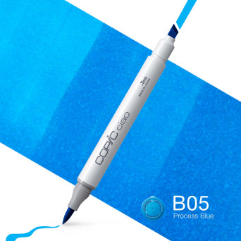 Copic Ciao dual-tip alcohol-based marker - B05 Process Blue