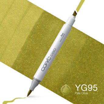 Copic Ciao dual-tip alcohol-based marker - YG95 Pale Olive