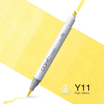 Copic Ciao dual-tip alcohol-based marker - Y11 Pale Yellow