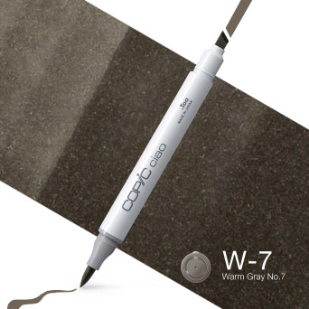 Marker dwustronny Copic Ciao - W-7 Warm Gray No. 7