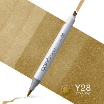 Marker dwustronny Copic Ciao - Y28 Lionet Gold