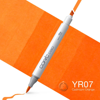 Copic Ciao dual-tip alcohol-based marker - YR07 Cadmium Orange