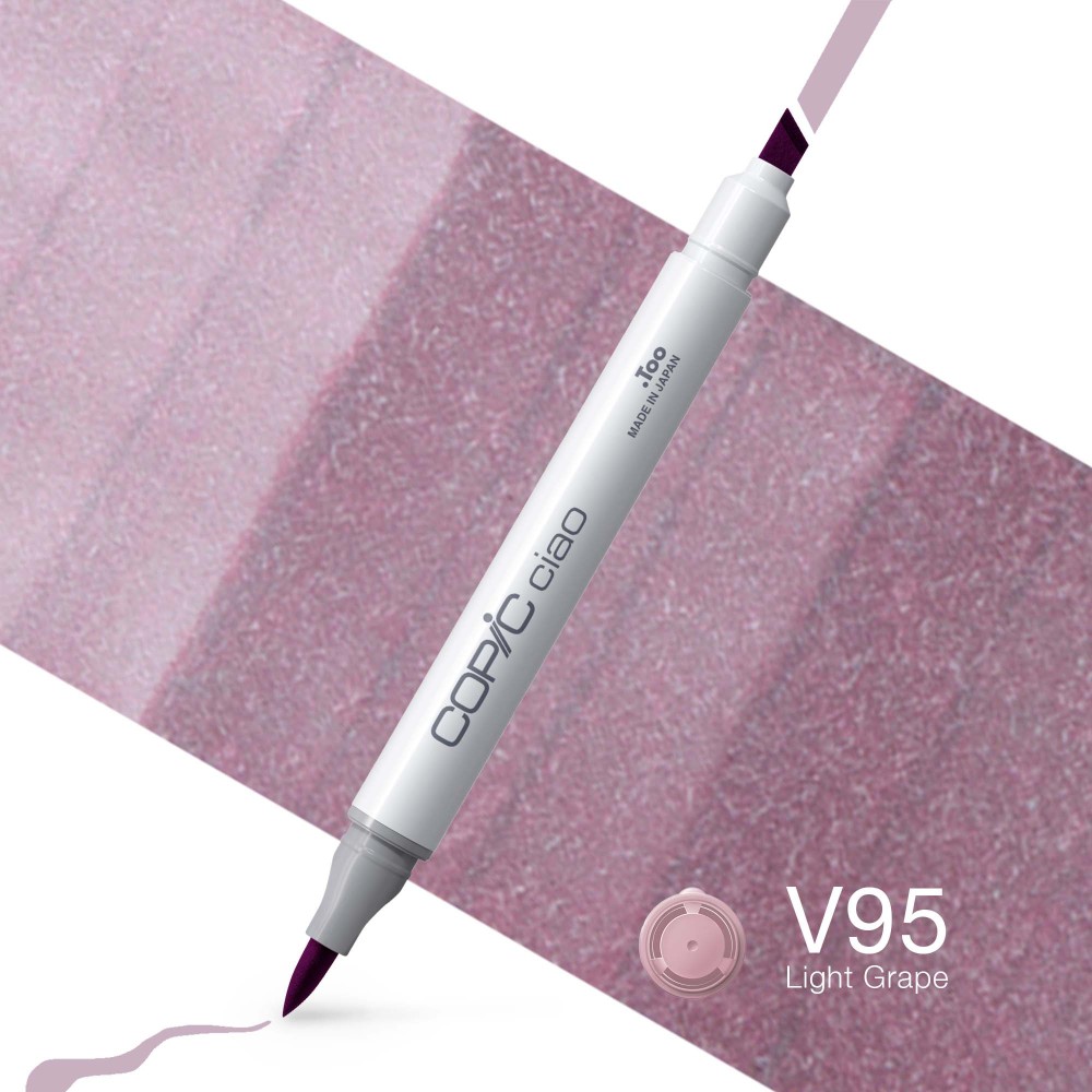 Marker dwustronny Copic Ciao - V95 Light Grape