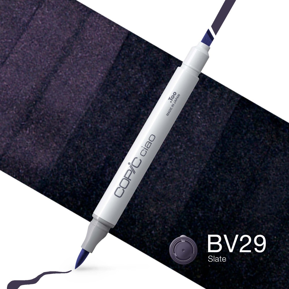 Copic Ciao dual-tip alcohol-based marker - BV29 Slate