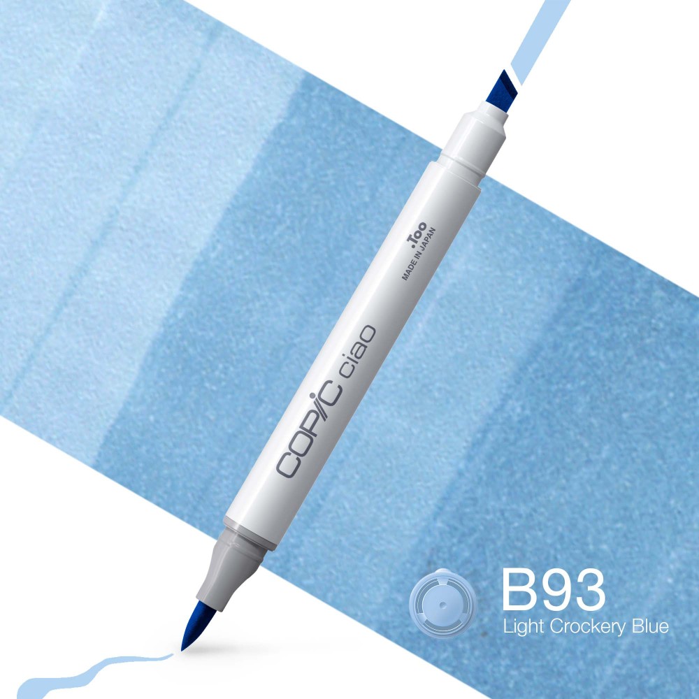 Marker dwustronny Copic Ciao - B93 Light Crockery Blue