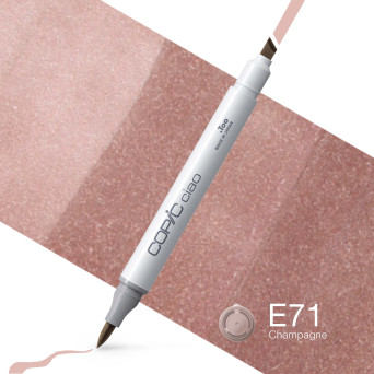 Copic Ciao dual-tip alcohol-based marker - E71 Champagne
