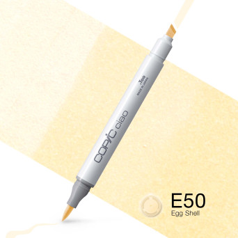 Marker dwustronny Copic Ciao - E50 Egg Shell