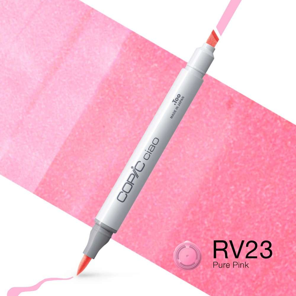 Copic Ciao dual-tip alcohol-based marker - RV23 Pure Pink