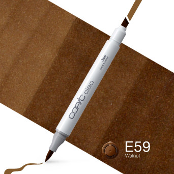 Marker dwustronny Copic Ciao - E59 Walnut
