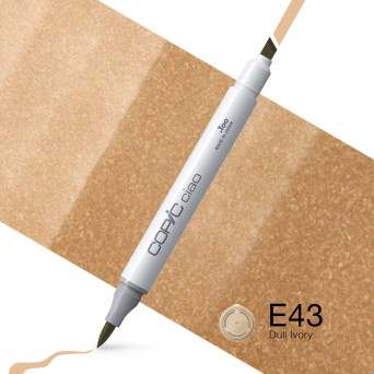 Marker dwustronny Copic Ciao - E43 Dull Ivory