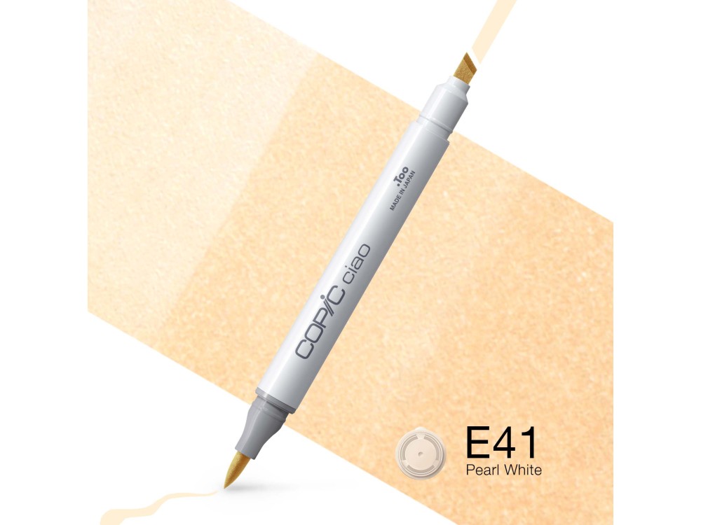 Marker dwustronny Copic Ciao - E41 Pearl White