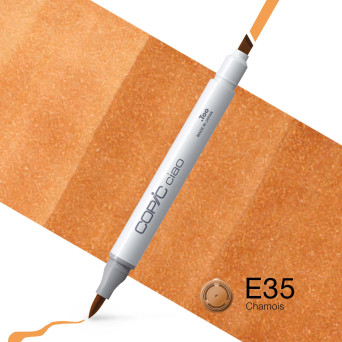 Copic Ciao dual-tip alcohol-based marker - E35 Chamois
