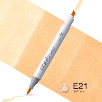 Marker dwustronny Copic Ciao - E21 Soft Sun